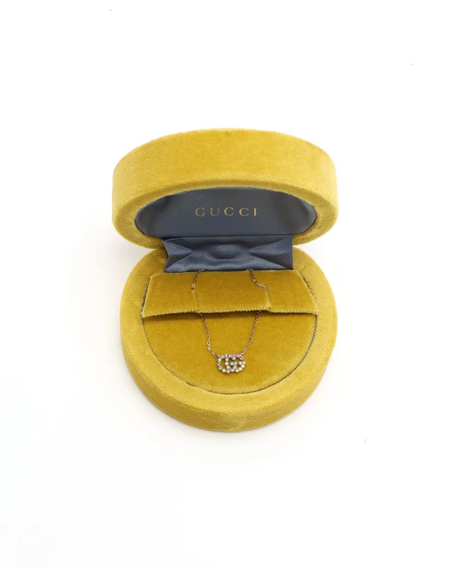 Gucci GG Running Multicolor 18kt Necklace in Multicolor from A Retro Tale, photo 2 of 6