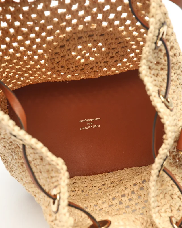 Louis Vuitton Raffia Noé BB Bag in Raffia from A Retro Tale, photo 7 of 8