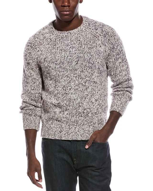 Brunello Cucinelli Wool, Cashmere, & Silk-Blend Crewneck Sweater, image 1 of 1 from Gilt