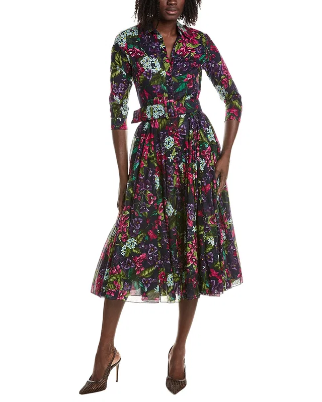Samantha Sung Aster Midi Dress, image 1 of 1 from Rue La La