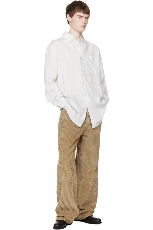 OUR LEGACY Off-White Vast Shirt, photo 4 of 4 from SSENSE