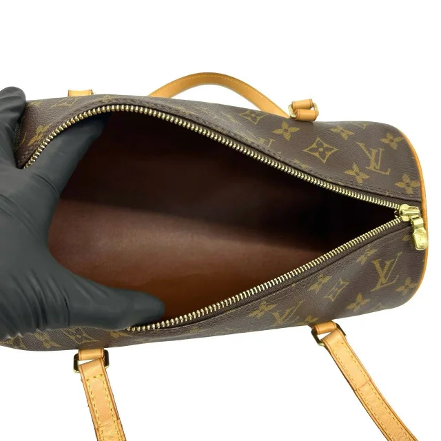 Louis Vuitton Papillon Monogram Handbag in Brown Canvas from LuxUness, photo 9 of 9