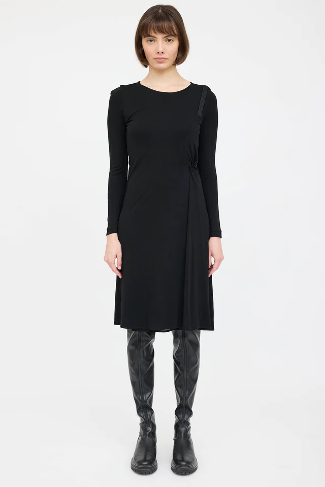 Maison Margiela Gathered Longsleeve Dress from VSP Consignment