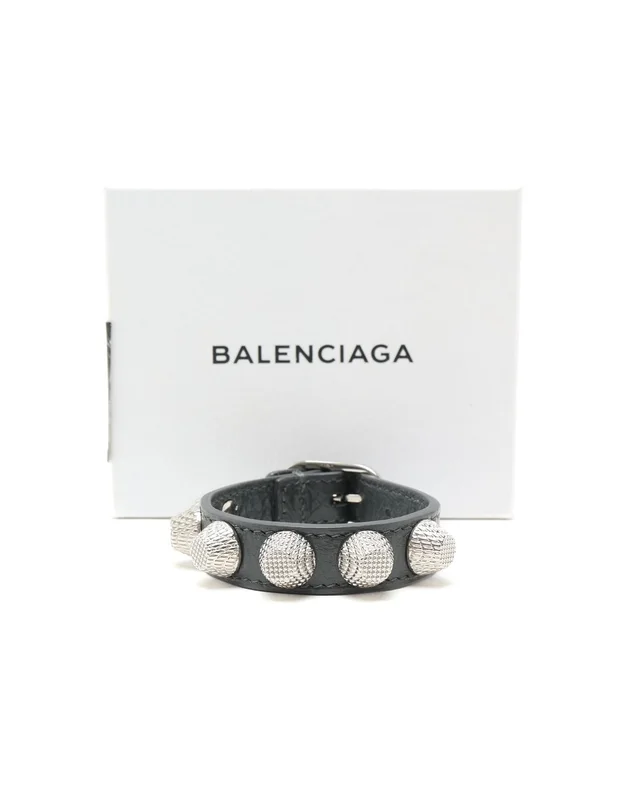 Balenciaga City Bracelet in Leather from A Retro Tale, photo 2 of 8