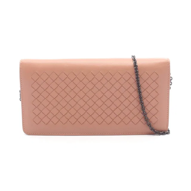 Bottega Veneta Intrecciato Lambskin Shoulder Bag in Lambskin from LuxUness