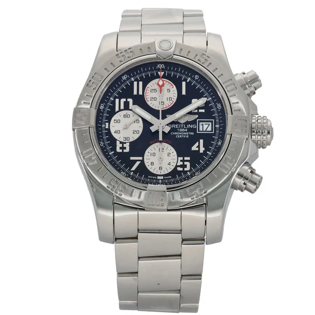 Breitling Super Avenger II A13381 43mm Stainless Steel Watch from H&T