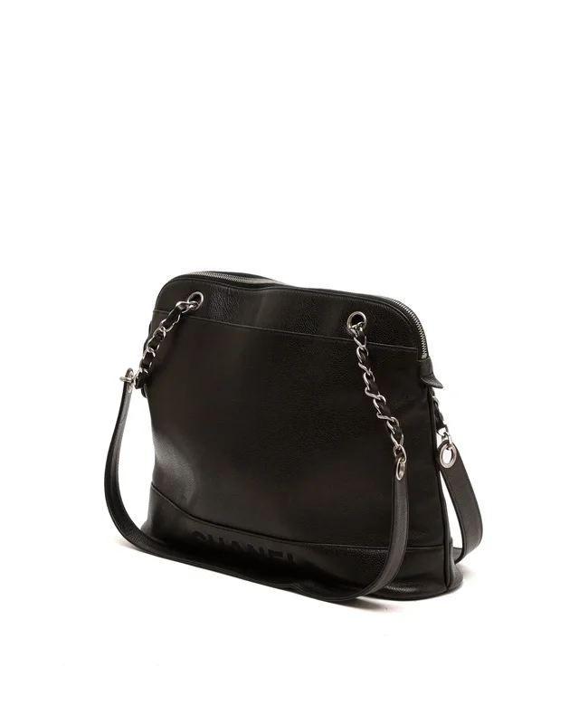 Chanel Caviar Chain Tote Bag in Caviar leather from A Retro Tale, photo 2 of 2