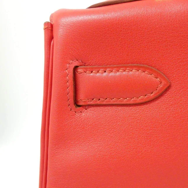 Hermès Kelly32 Gulliver in Red Calfskin from LuxUness, photo 5 of 10