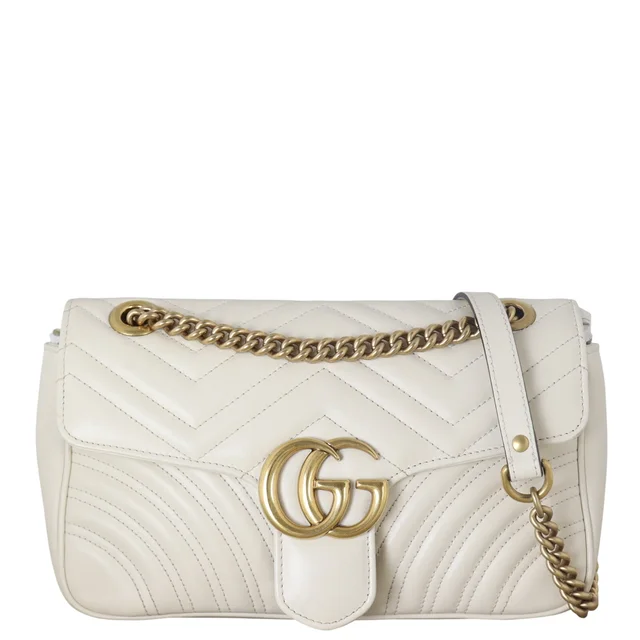 Gucci GG Marmont Matelasse Medium Shoulder Bag in Leather from Luxe.It.Fwd