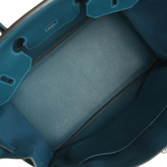 Hermès Birkin 35 Colvert Epsom Palladium Hardware in Epsom leather from Madison Avenue Couture, photo 8 of 9