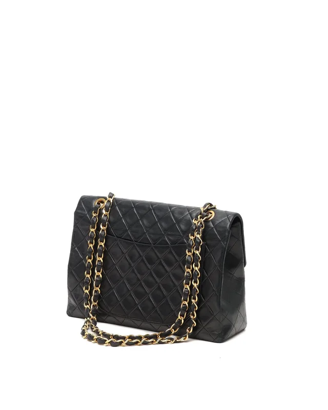Chanel Classic Maxi Single Flap Bag in Leather from A Retro Tale, photo 3 of 10