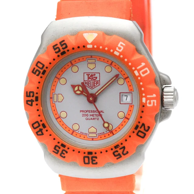 TAG Heuer Formula 1 Aluminum Quartz Ladies Watch WA1413 in Gray from Elady