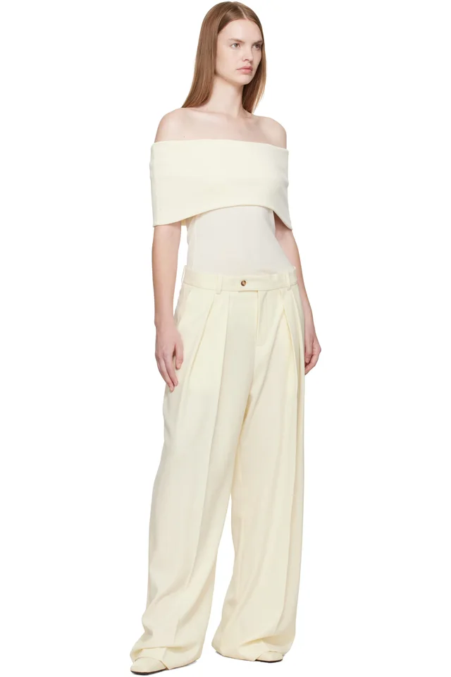 La Collection Off-White Scarlet Top, photo 5 of 5 from SSENSE