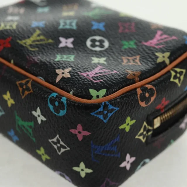 Louis Vuitton Wapity Trousse Monogram Multicolor Black Canvas Bag in Black Canvas from HEWI, photo 9 of 20