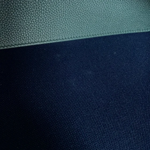 Hermès Fool Toe R.M.S 12H Blue Marine/Vert Moyen/Blue Orange Toile Military Togo Leather in Navy Togo leather from GALLERY RARE, photo 11 of 17
