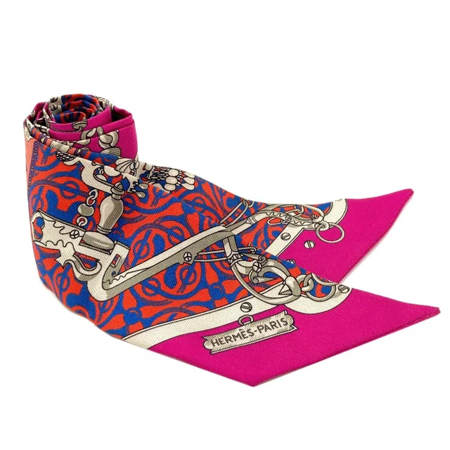 Hermès Twilly Scarf Silk in Silk from The Reluxe