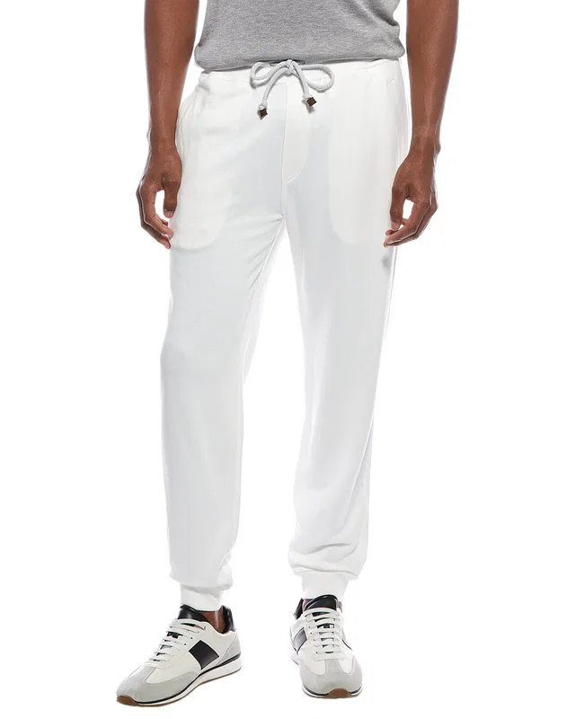 Brunello Cucinelli Linen-Blend Sweatpant, image 1 of 1 from Gilt