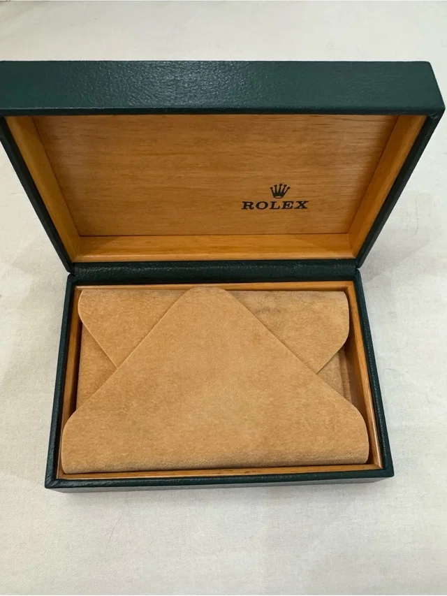 Rolex Watch Box With Tan Suede Interior in red|brown|green Suede from Poshmark