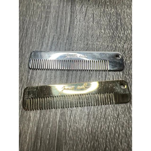 Judith Leiber Gold + Silver Travel Comb Without Tassel - Made In Italy Keychain in gold|silver|gray from Poshmark