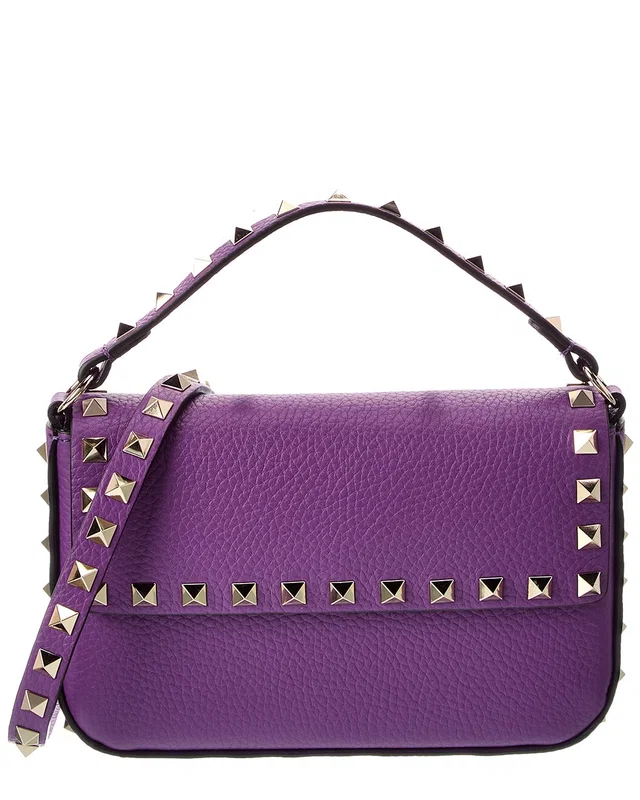 Valentino Rockstud Grainy Leather Crossbody, image 1 of 1 from Gilt