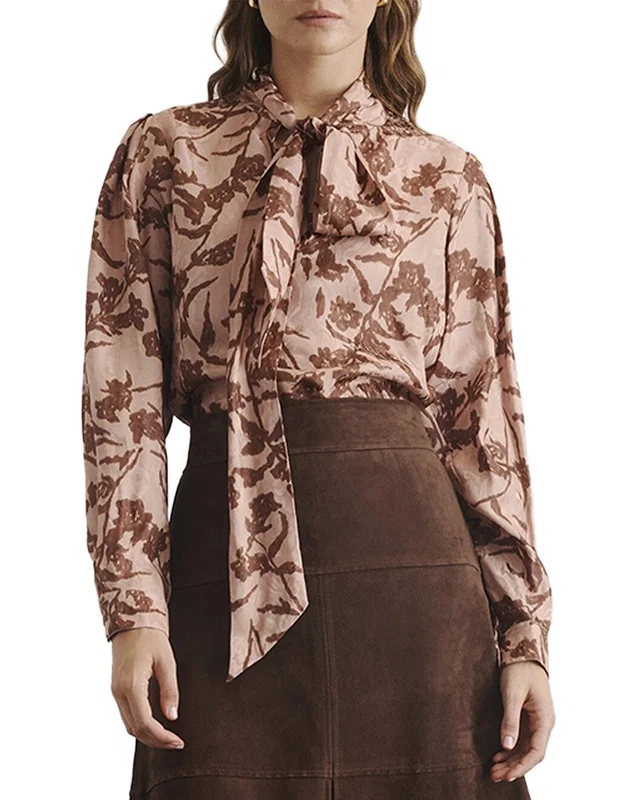 Tanya Taylor Petra Silk-Blend Top, image 1 of 1 from Gilt