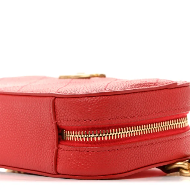 Chanel Caviar Quilted Waist Bag Red in Red Caviar leather from FASHIONPHILE, photo 10 of 15