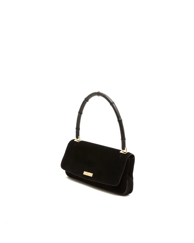Gucci Tom Ford Suede Bamboo Shoulder Bag in Suede from A Retro Tale, photo 2 of 8