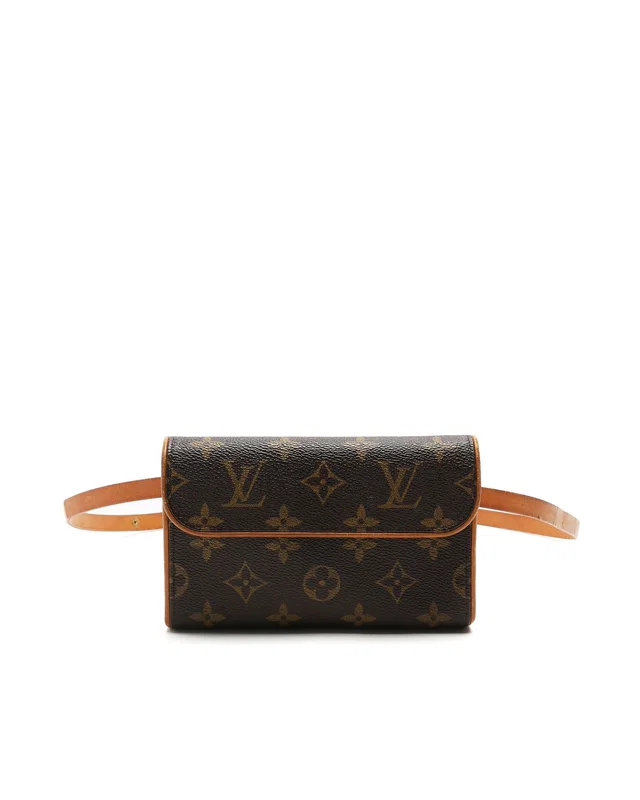 Louis Vuitton Monogram Pochette Florentine Belt Bag in Coated canvas from A Retro Tale