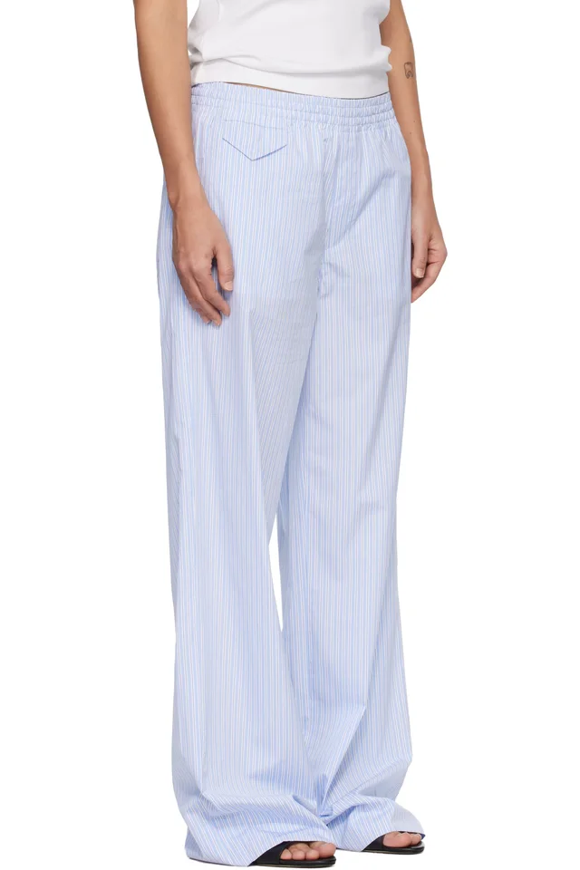 A.P.C. Blue Louise Trousers, photo 2 of 4 from SSENSE