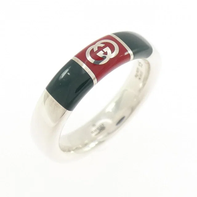 Gucci Web Stripe Ring in Resin from The Reluxe