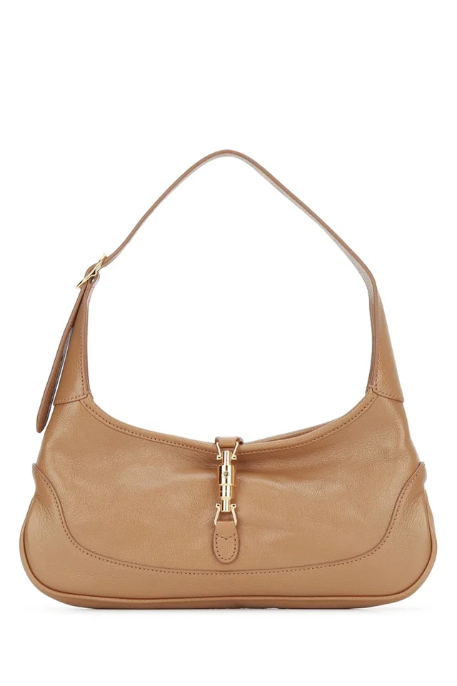 Gucci Jackie Shoulder Bag — Beige Domestic Goat in Beige Goatskin from HEWI