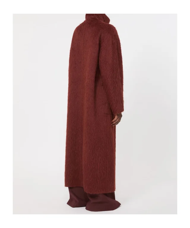 Max Mara buckle-fastening high-neck coat, photo 4 of 5 from SENSER