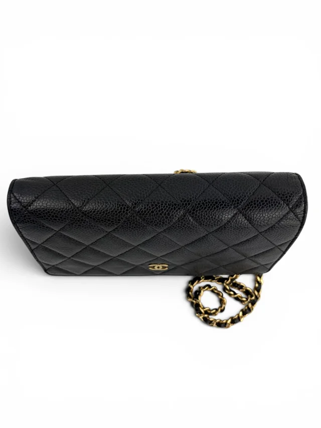 Chanel Caviar Wallet on Chain (FULL SET) in Black Caviar leather from Season 2 Consign, photo 1 of 1