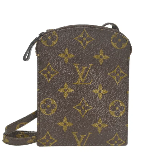 Louis Vuitton 1988 Monogram Pochette Secret M45484 in Coated canvas from AMORE Vintage Tokyo
