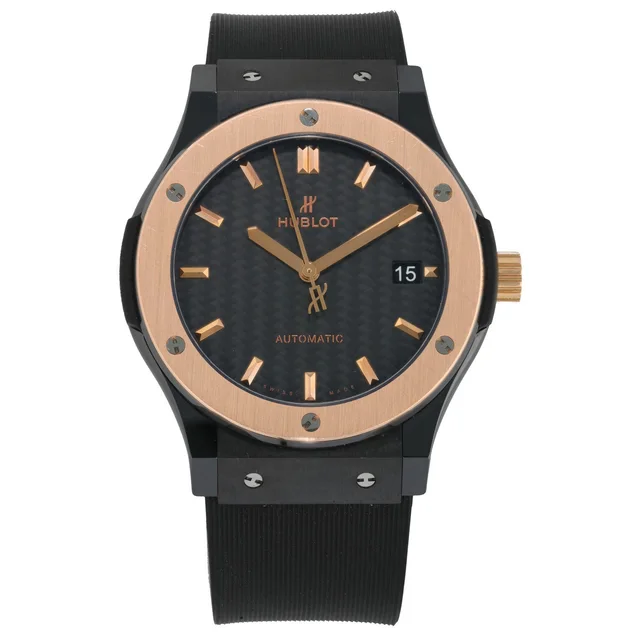 Hublot Classic Fusion Ceramic King Gold 511.CO.1781.RX 45mm Ceramic Watch in Gold Ceramic from H&T