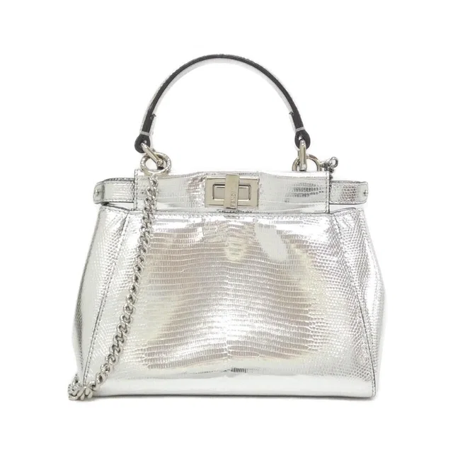 Fendi Peekaboo Mini Aafd in Lizard from The Reluxe