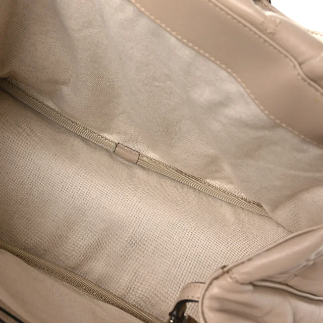 Gucci GG Matelasse Large Tote Beige in Beige Calfskin from FASHIONPHILE, photo 5 of 10