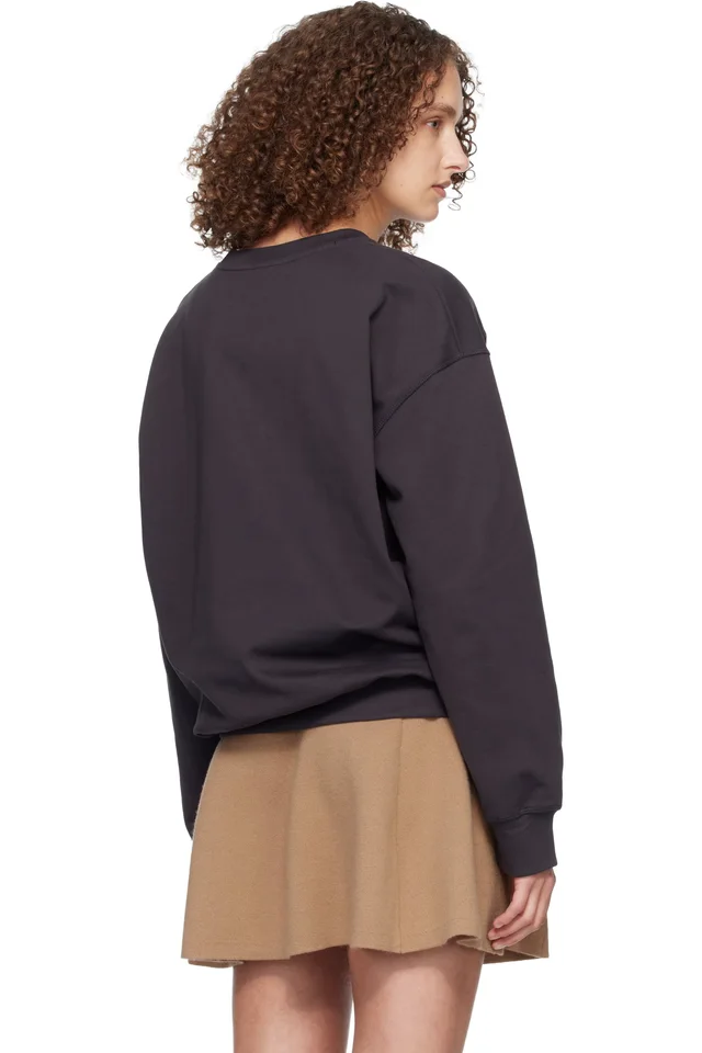 GANNI Gray Bear Sweatshirt, photo 3 of 4 from SSENSE