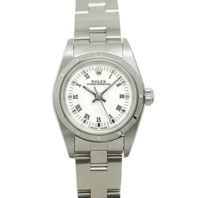Rolex Oyster Perpetual 76030 Serial A Automatic White Dial Ladies in White from Luxury Promise