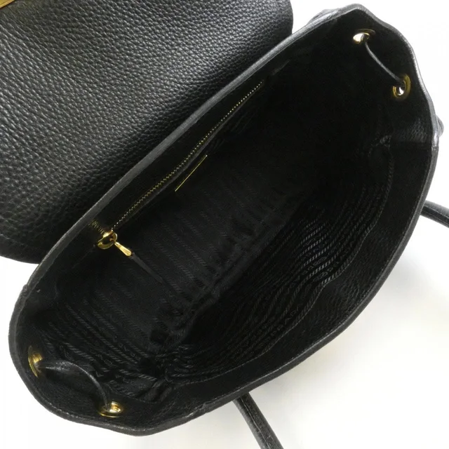 Prada BR3207 bag in NERO(ネロ) / GOLD(ゴールド)金具 VIT.DAINO STRIPE from KOMEHYO, photo 4 of 10
