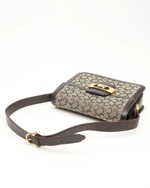 Celine C Macadam Shoulder Bag in Canvas from A Retro Tale, photo 5 of 9