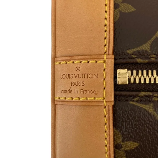 Louis Vuitton Alma PM Monogram Handbag in Brown Canvas from LuxUness, photo 8 of 13