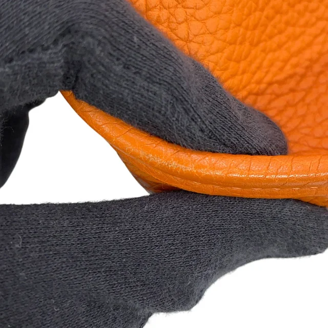 Hermès Evelyne 1 Orange Taurillon Clemence Size PM in Orange Clemence leather from GALLERY RARE, photo 7 of 18