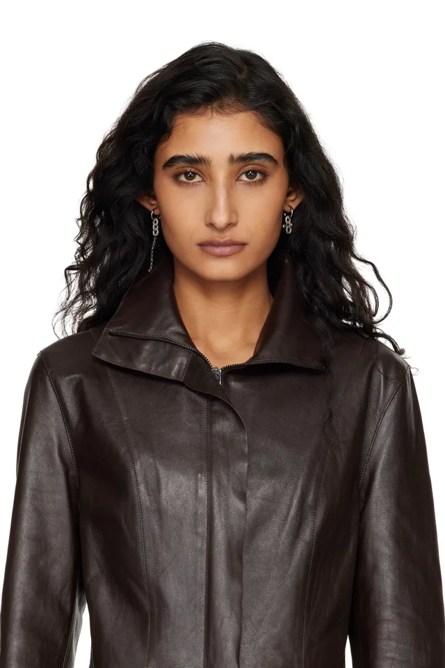Justine Clenquet Blake Earrings, photo 3 of 3 from SSENSE