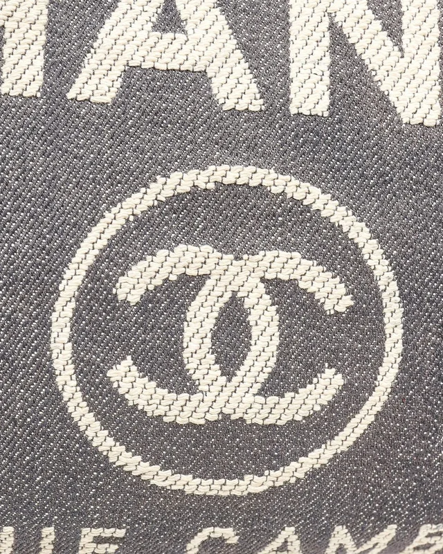 Chanel Deauville PM Tote Bag in Canvas from A Retro Tale, photo 7 of 12