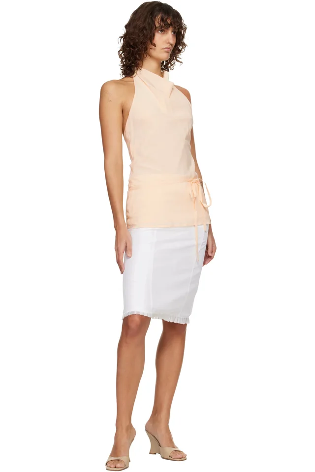 Belle Anna Off-White Faie Top, photo 4 of 4 from SSENSE