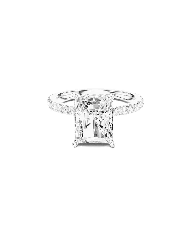 Amairah 14K 3.85 ct. tw. Lab-Grown Diamond Engagement Ring, image 1 of 1 from Rue La La