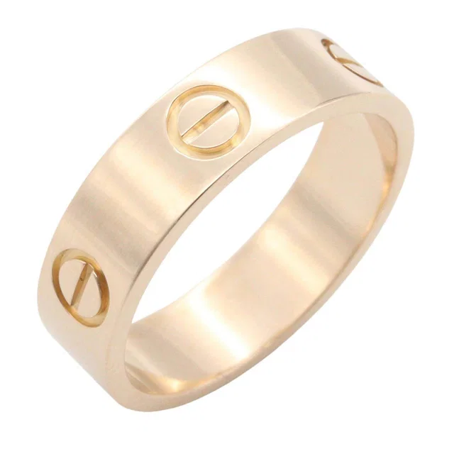 Cartier Love Au750 Ring Size 16 from LuxUness