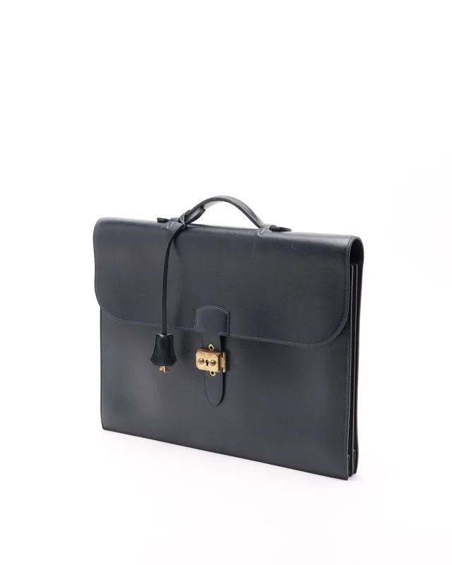 Hermès Sac à Dépêches 38 Business Bag in Leather from A Retro Tale, photo 2 of 12