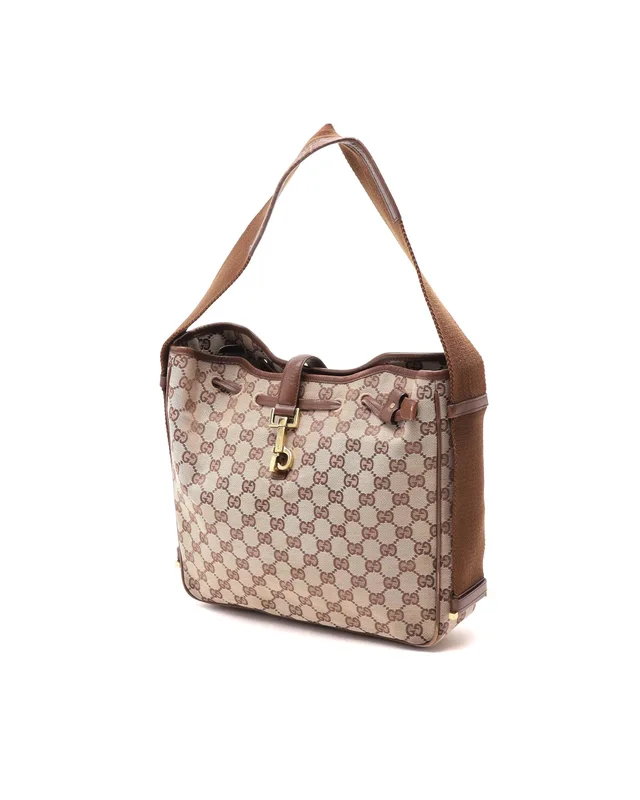 Gucci GG Canvas Shoulder Bag in Canvas from A Retro Tale, photo 2 of 9